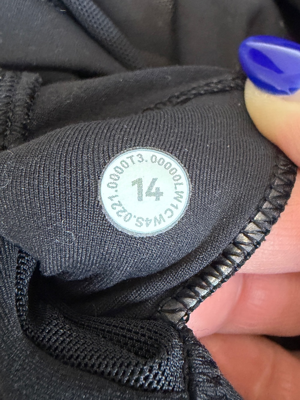 lululemon Align Tank Black V-Neck Cropped - Picture 2 of 7